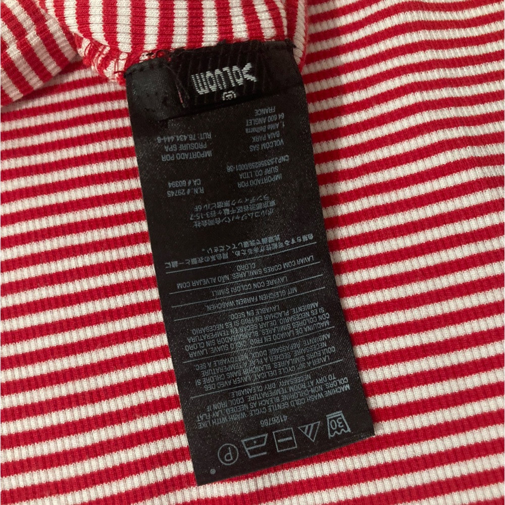 VOLCOM 🌹 Striped Ribbed Maxi Dress - Picture 13 of 14